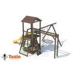 Серия А3 модель 3/1, детская игровая – спортивная конструкция