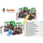 Серия J модель 1, детская игровая конструкция (конструктор)