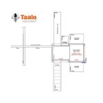 Серия В4 модель 3, детская игровая – спортивная конструкция