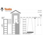 Серия C3 модель 2, детская игровая – спортивная конструкция