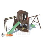 Серия C2 модель 2, детская игровая – спортивная конструкция