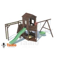 Серия C2 модель 3, детская игровая – спортивная конструкция