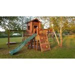 Серия C2 модель 4, детская игровая – спортивная конструкция