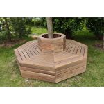 Серия Q модель 2 – скамья вокруг дерева