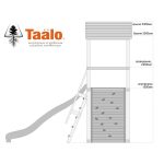 Серия А1 модель 1, детская игровая – спортивная конструкция