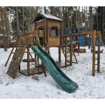 Серия C2 модель 3, детская игровая – спортивная конструкция