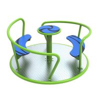 Серия kbt качели с круглым гнездом из армированного каната на стойках