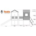 Серия B модель 1 – детская игровая конструкция (конструктор)