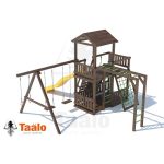 Серия В4 модель 3, детская игровая – спортивная конструкция