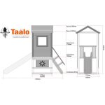 Серия A модель 1 – детская игровая конструкция (конструктор)