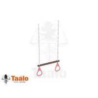 Серия TS1 модель 2 – кольца гимнастические с трапецией на канатах (для частных владений)