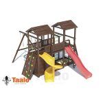 Серия D1 модель 4, детская игровая – спортивная конструкция