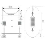 Серия kbt гамак с опорными столбами