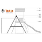 Серия А3 модель 3, детская игровая – спортивная конструкция