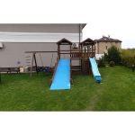 Серия W модель 2 – игровая конструкция с широкой горкой