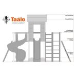 Серия C2 модель 5, детская игровая – спортивная конструкция