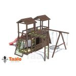 Серия D1 модель 4, детская игровая – спортивная конструкция