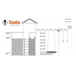 Серия В4 модель 5, детская игровая – спортивная конструкция