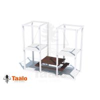 Серия T модель 17 – балка для подвесного оборудования (элемент детской игровой конструкции для частных владений)