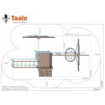 Серия А2 модель 1, детская игровая – спортивная конструкция