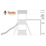 Серия В1 модель 3, детская игровая – спортивная конструкция