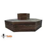 Серия Q модель 2 – скамья вокруг дерева