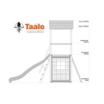 Серия В1 модель 4, детская игровая – спортивная конструкция