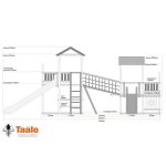 Серия I модель 1 – детская игровая конструкция (конструктор)