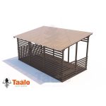 Серия N модель 1 – теневой навес (конструктор)