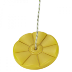 Серия «Stepp» сидение-тарзанка для качели пластиковая «LIANA» 280*280*40мм. (желтый)