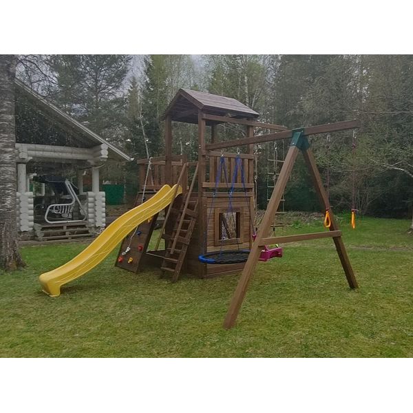 Серия В4 модель 5, детская игровая – спортивная конструкция Серия В4 модель 5, детская игровая – спортивная конструкция