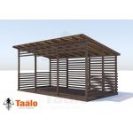 Серия N модель 1 – теневой навес (конструктор)