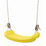 Серия «Stepp» сидение для качели пластиковое 415*160*110мм. (желтый)