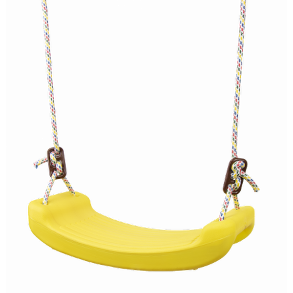 Серия «Stepp» сидение для качели пластиковое 415*160*110мм. (желтый)