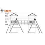 Серия D1 модель 2, детская игровая – спортивная конструкция