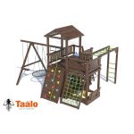 Серия TP модель 2 – песочница с крышкой «трансформер» пристроенная к домику (элемент детской игровой конструкции – песочница для частных владений)