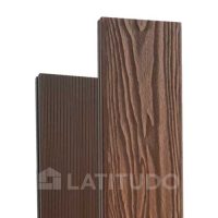 Террасная доска Terrapol Smart 3D 130х24х4000 Орех Милано Полнотелая