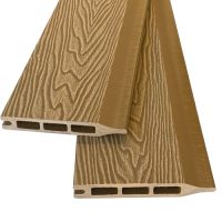 Заборная панель шип-паз EasyDecking Wood-X 146х20х3010 Венге 3D