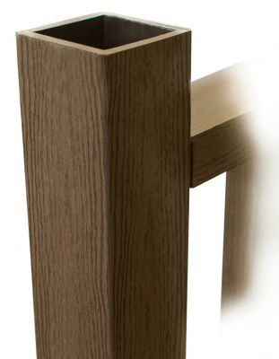 Столб Woodvex Select 100х100х3000 Кофе