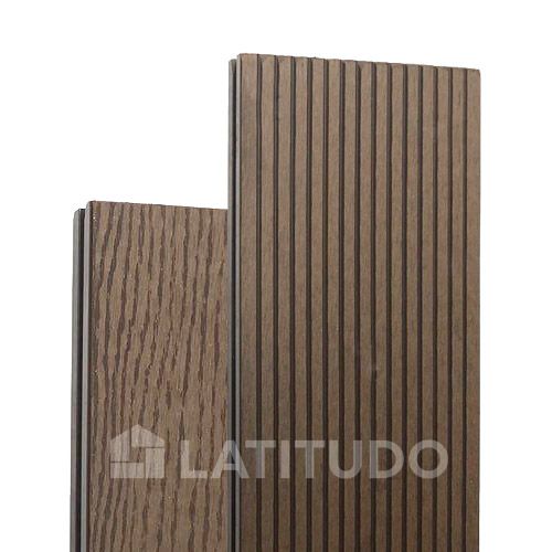 Террасная доска Woodvex Select 146х22х4000 Темно-коричневый