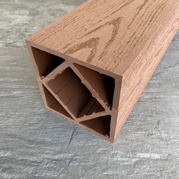 Столб опорный NEXTWOOD 120х120х3000 Светло-коричневый