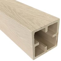 Столб опорный 3D NEXTWOOD 120х120х3000 Multicolor Gray