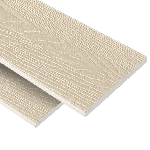 Заборная доска 3D Wood 130х11х3000 White