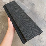 Фасадная панель EasyDecking Wood-X 156х21х3010 Черное дерево 3D