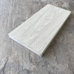 Террасная доска Bruggan Multicolor 140х19х3000 Белый дым (Smoke White) Полнотелая