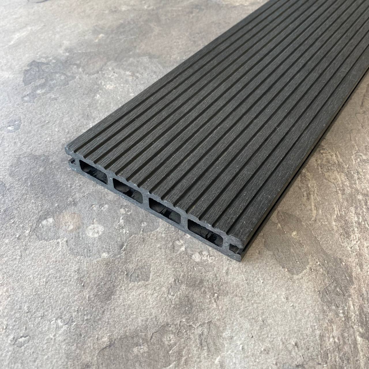 Террасная доска Woodvex Select 146х22х4000 Графит Террасная доска Woodvex Select 146х22х4000 Графит