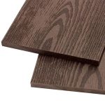 Заборная доска Wood 130х11х3000 Темно-коричневый