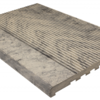 Ступень ДПК WOODVEX Select Colorite 348х22х4000 Палисандр Полнотелая