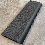 Заборная панель шип-паз EasyDecking Wood-X 146х20х3010 Черное дерево 3D