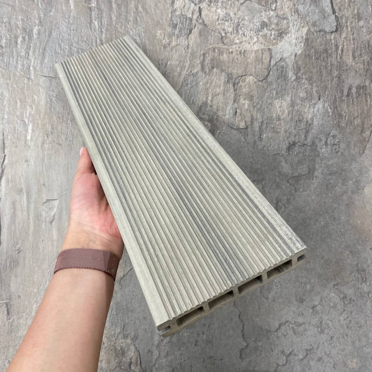 Террасная доска CM Decking MIX 135х25х3000 Ясень Террасная доска CM Decking MIX 135х25х3000 Ясень